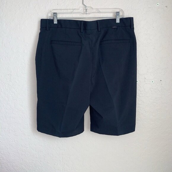 Greg Norman Shorts Mens 36 Navy Blue Zip Pockets Performance Golf Travel Preppy - Picture 3 of 8